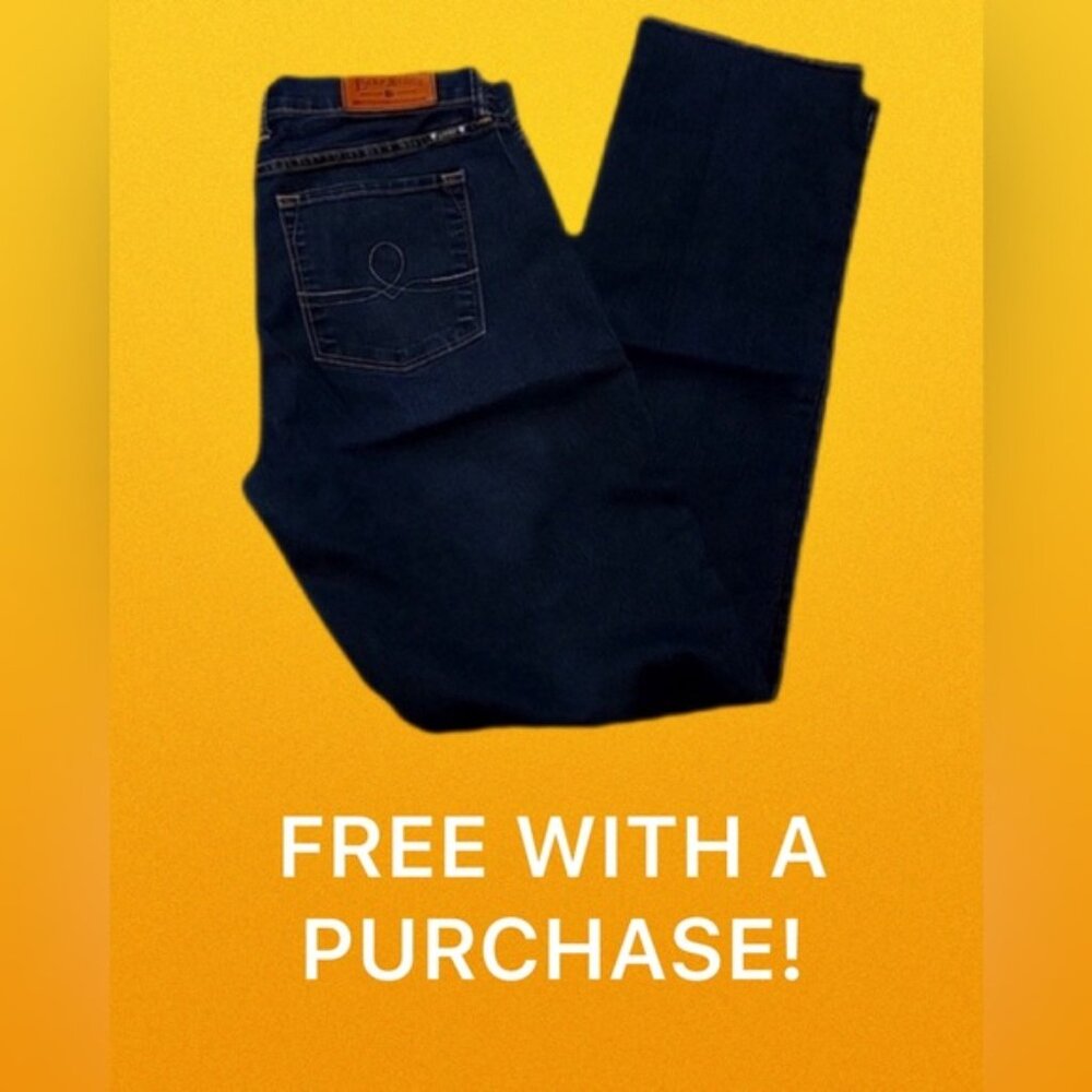 Lucky Brand Jeans Sofia straight leg jeans, 14/32 Long